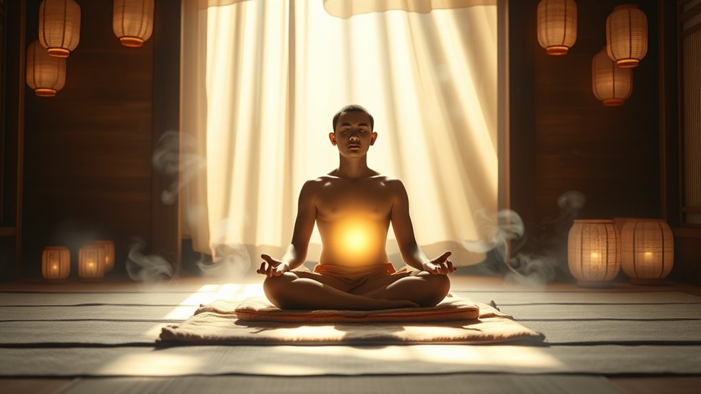 breathing in suffering relief