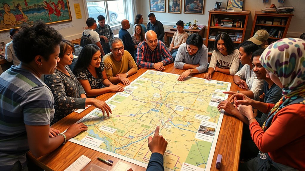 build trust and inclusive participation