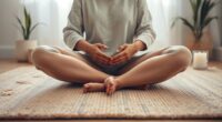 calming anxiety through grounding