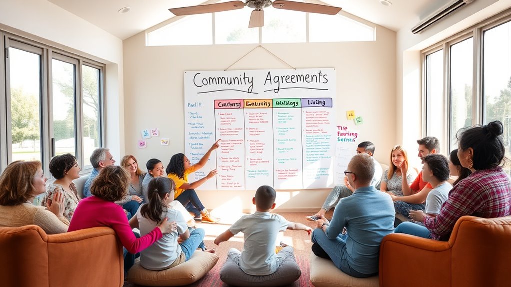 clear accessible community guidelines