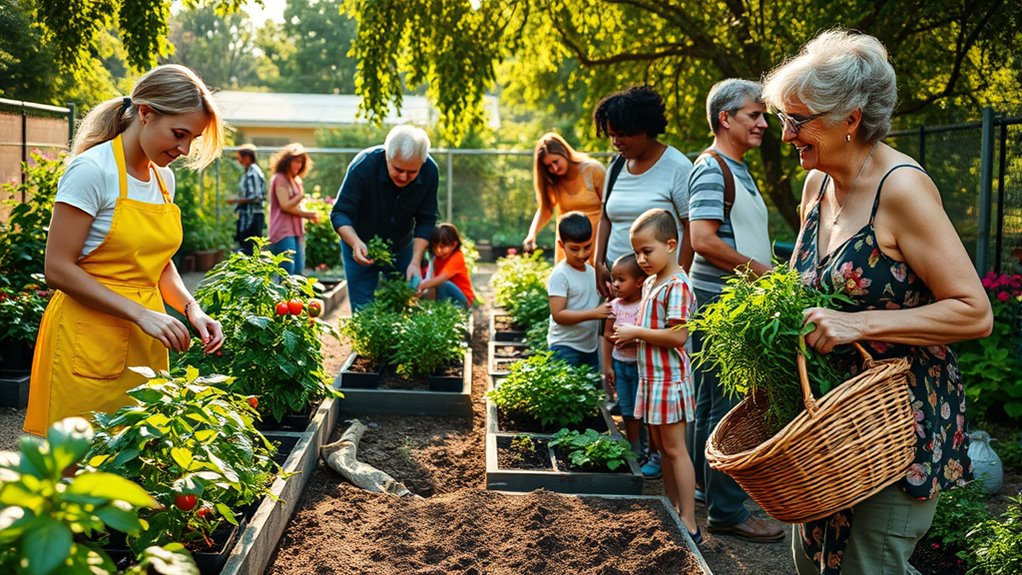 community gardens promote inclusion