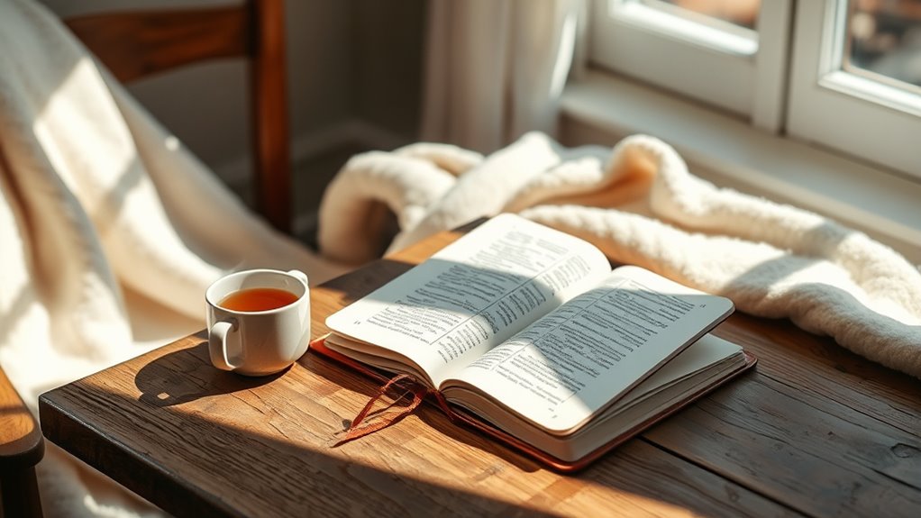 create comfortable journaling space