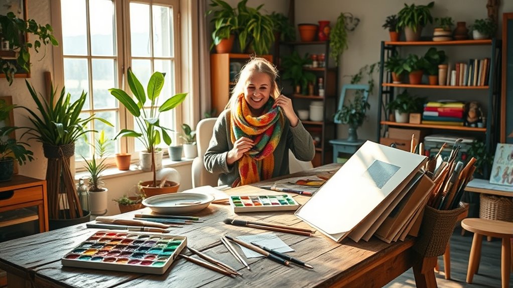 creative hobbies boost mood
