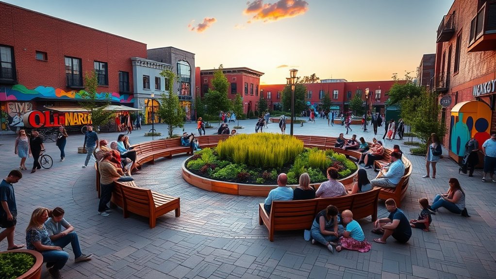 encourage social community interaction