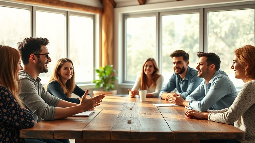 foster trust through openness