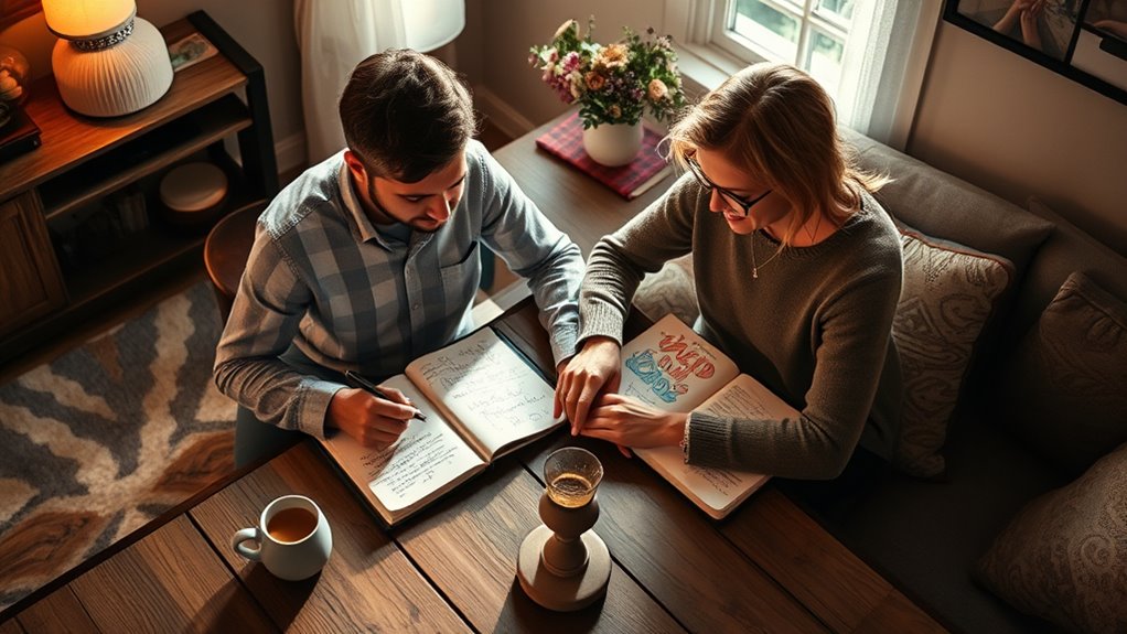 journaling fosters understanding and communication