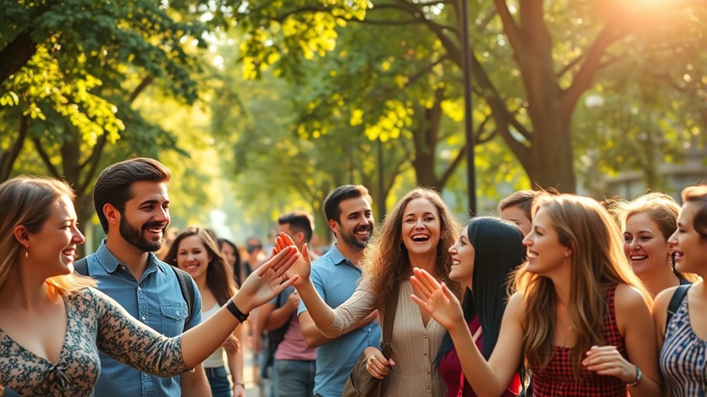 kindness spreads through networks