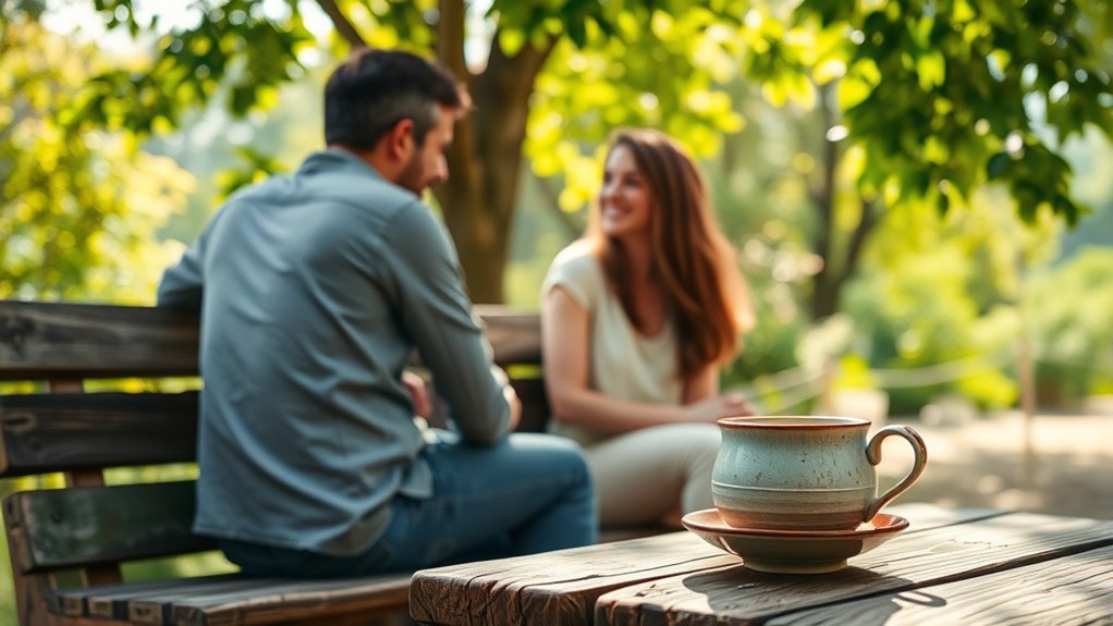mindful breathing and present awareness