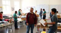 organize and run donation drive