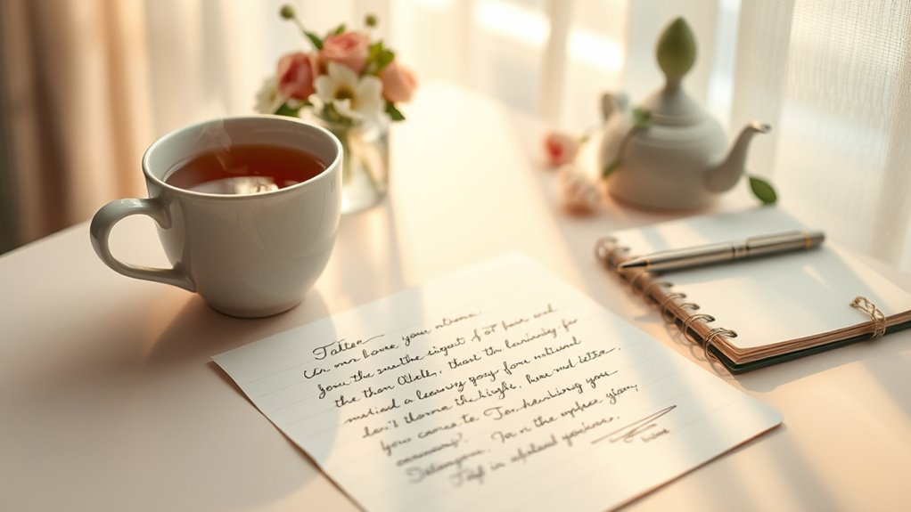 organize feelings for impact