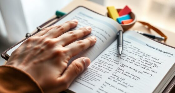 personal giving commitment framework