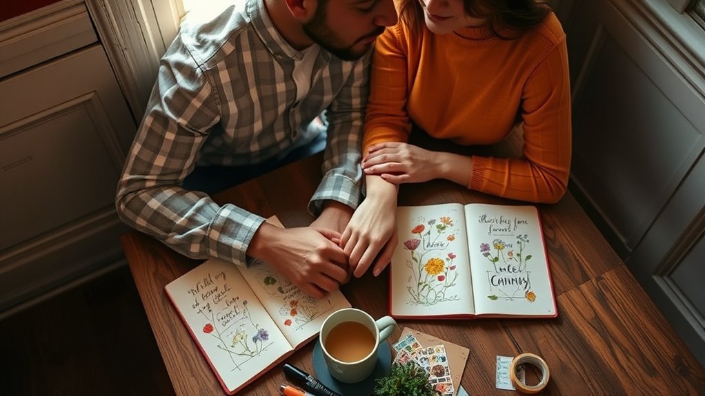 personalized creative journal additions