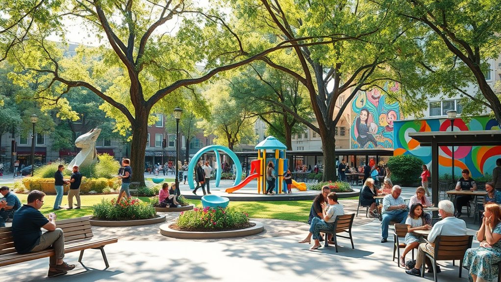 public spaces promote community