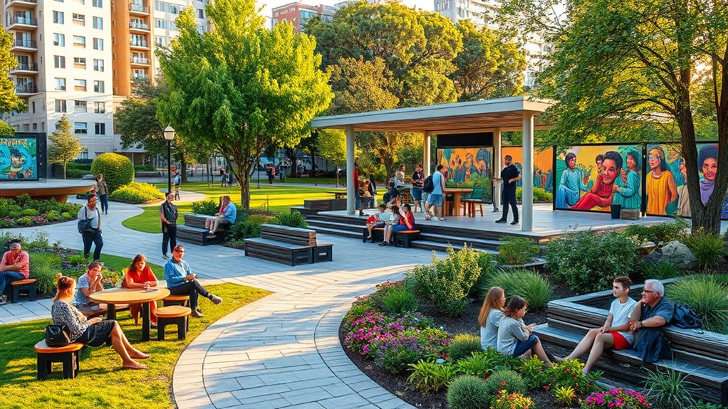 secure inclusive community spaces