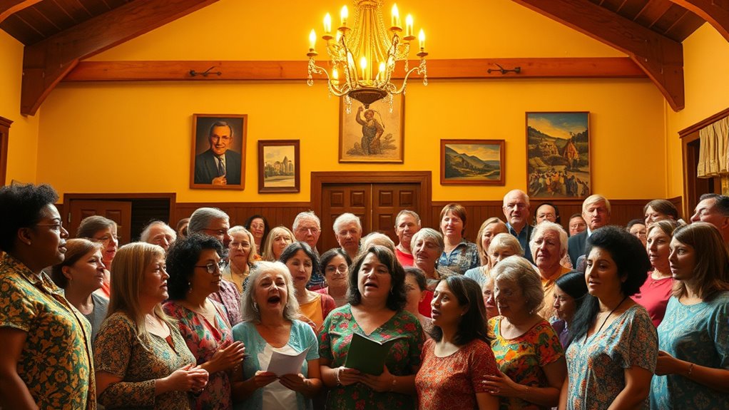 singing preserves community heritage