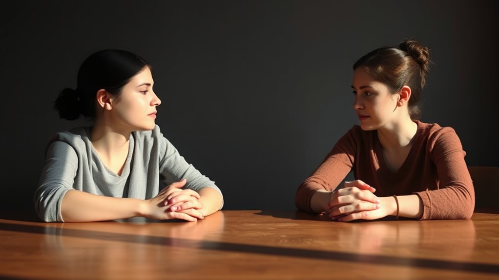 using silence for emotional control