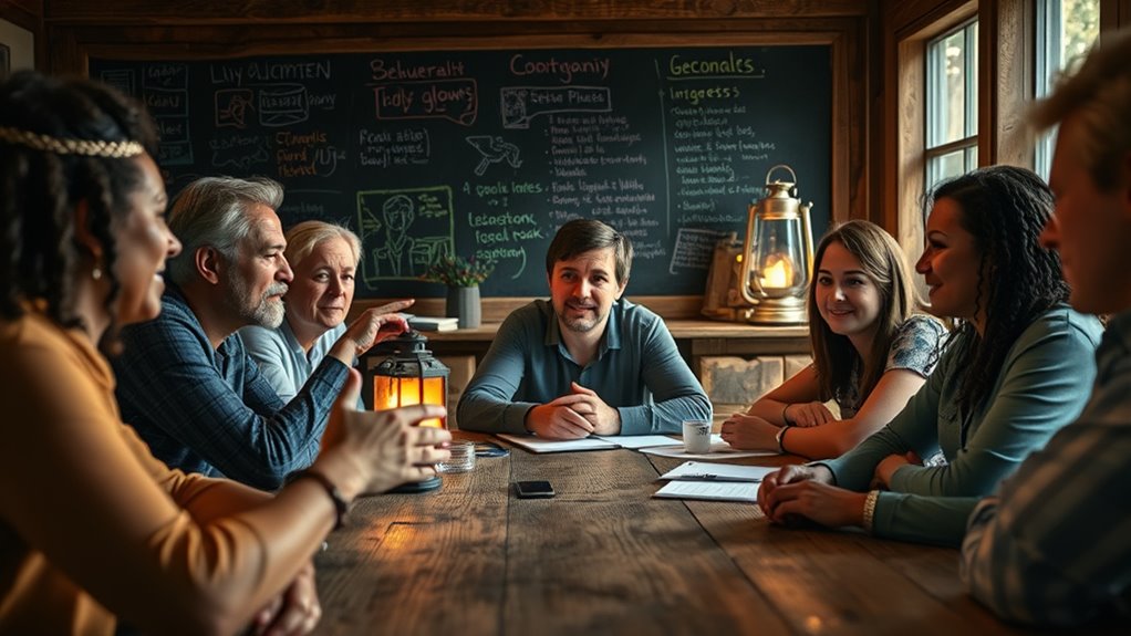 build trust through stories