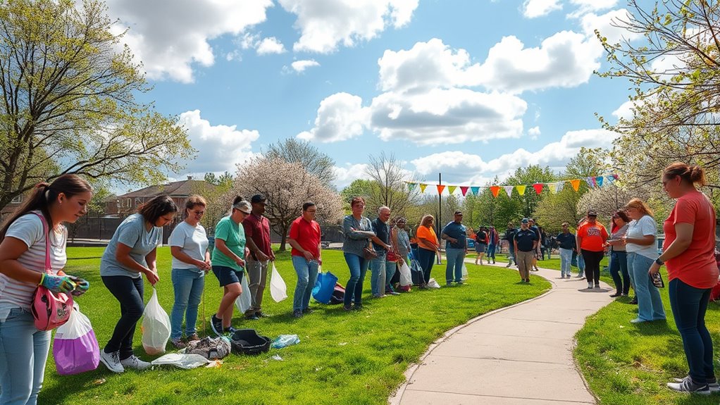community cleanup event planning