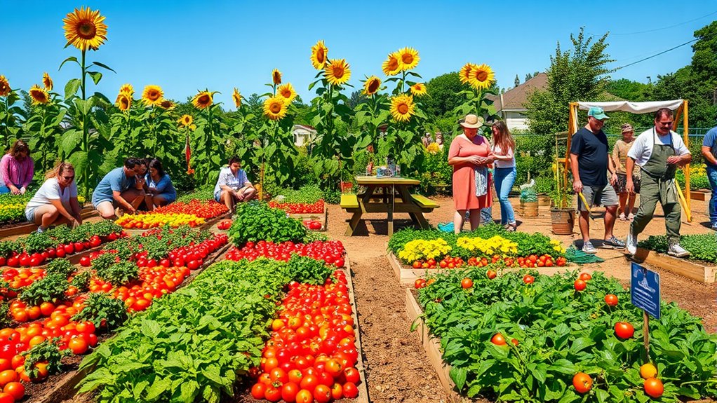 community gardens foster sustainability