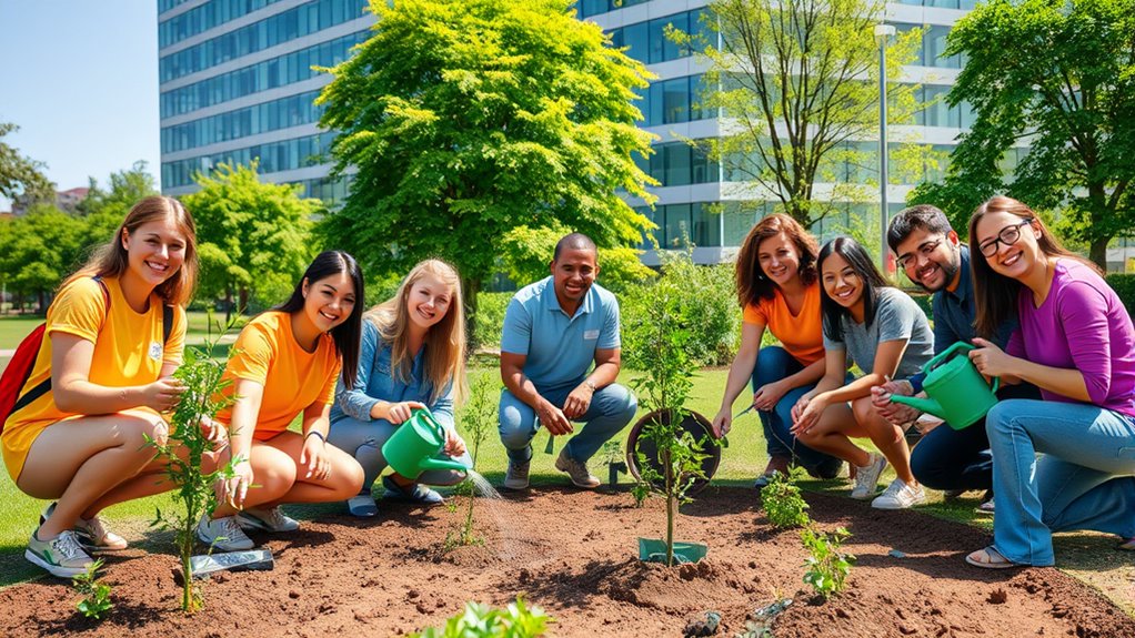 employee engagement through volunteering