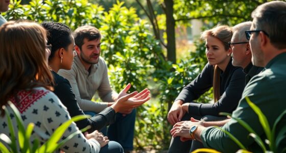 facilitate peaceful group dialogues