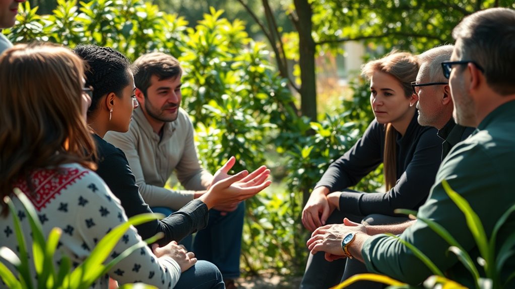 facilitate peaceful group dialogues