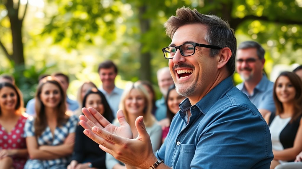 humor builds trust and connection