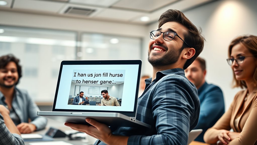 humor risks damaging credibility