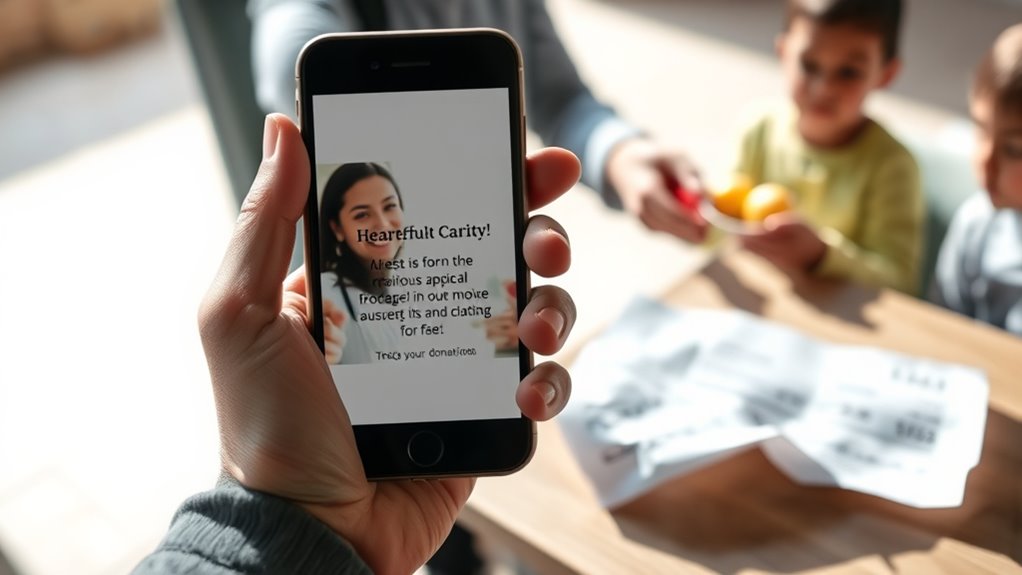 identify charity scam warning signs