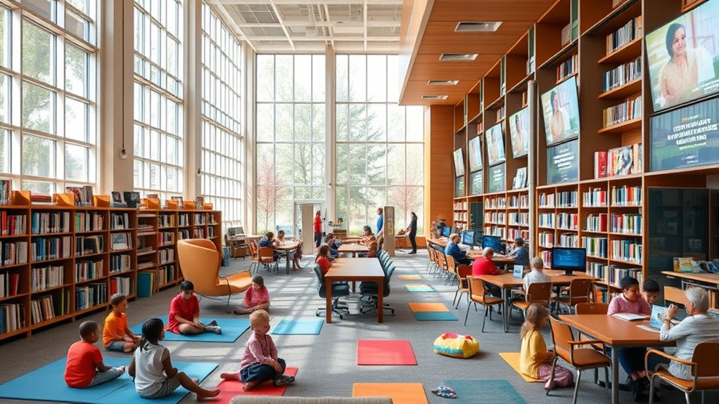 libraries as vibrant community hubs