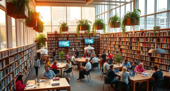 libraries serve community centers