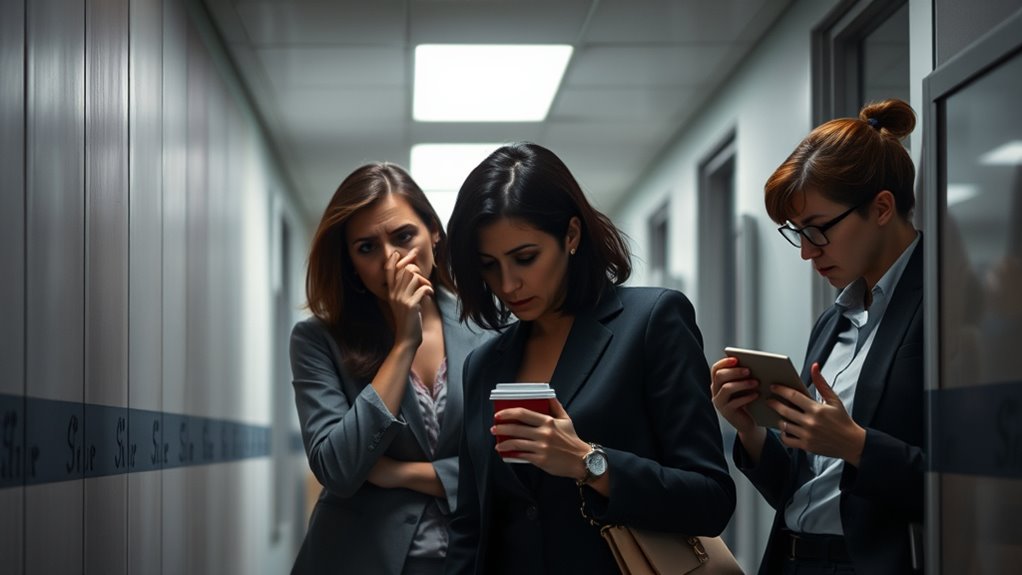 rumors foster workplace mistrust