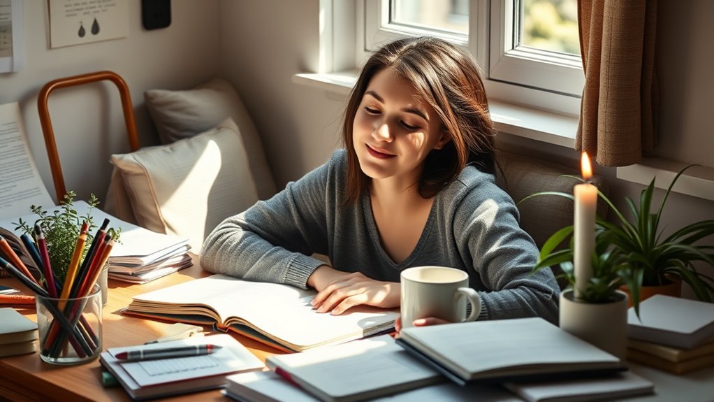 self compassion during exams