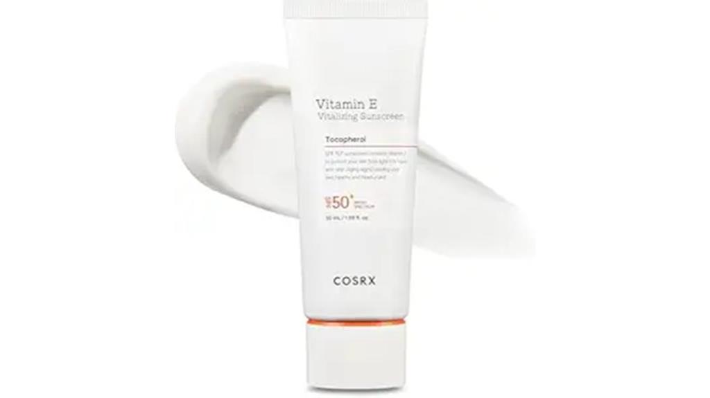 cosrx vitamin e sunscreen