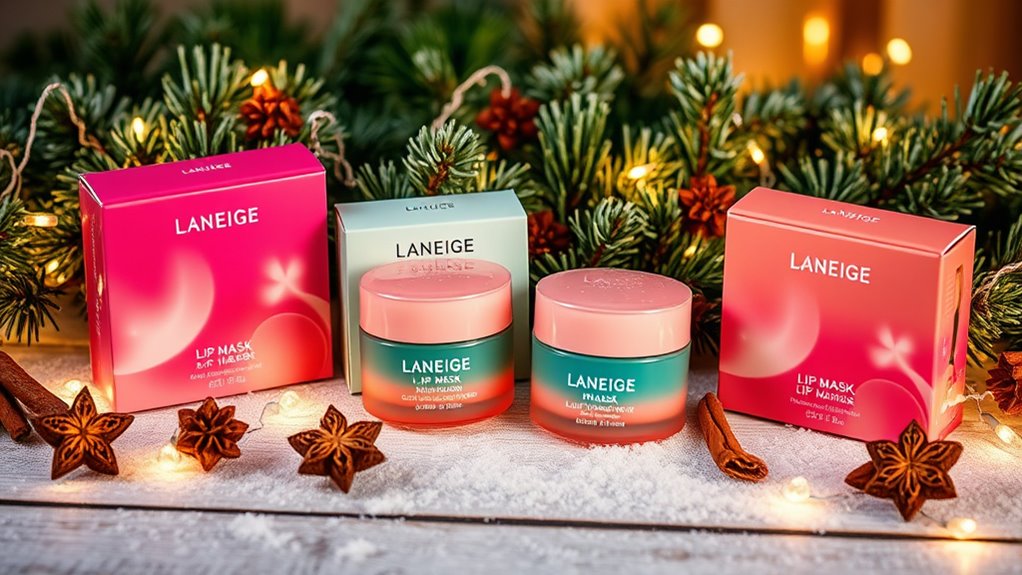 holiday lip mask sets