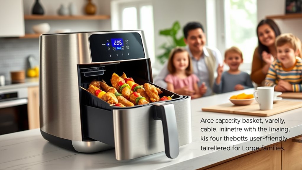 large family air fryer considerations