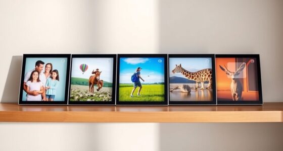 top email enabled digital frames