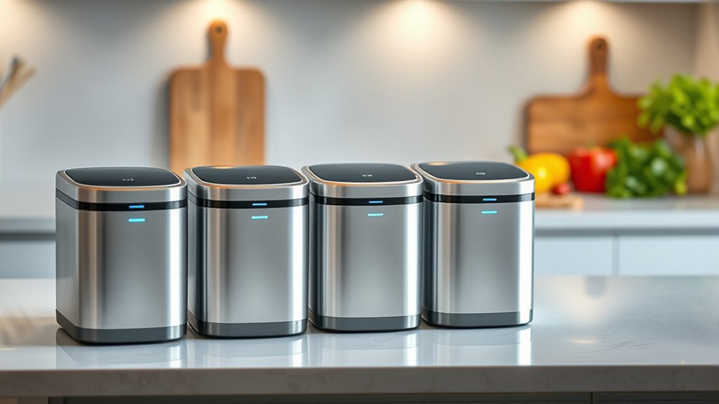 top kitchen compost bins