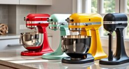 top kitchenaid mixer colors