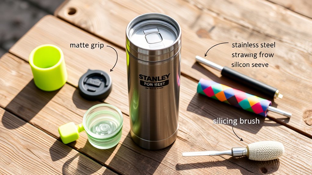 top stanley tumbler add ons