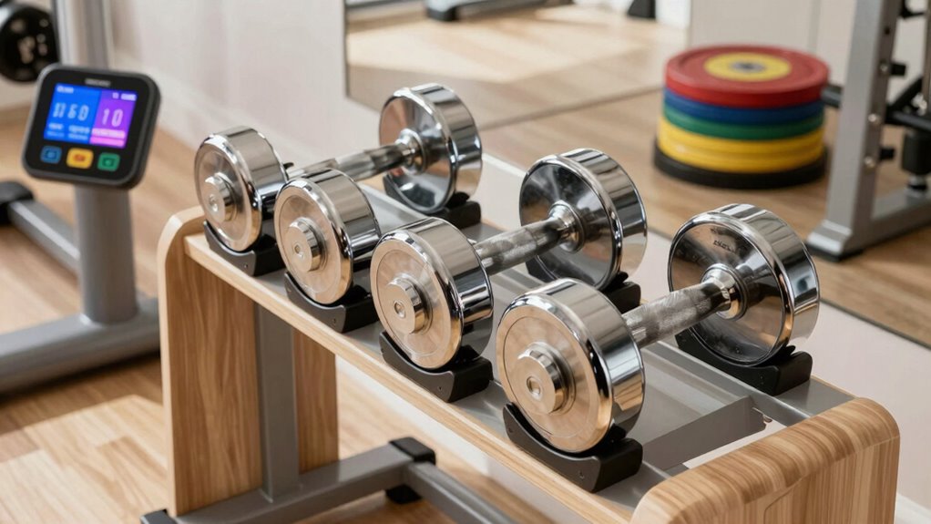 adjustable dumbbell selection criteria