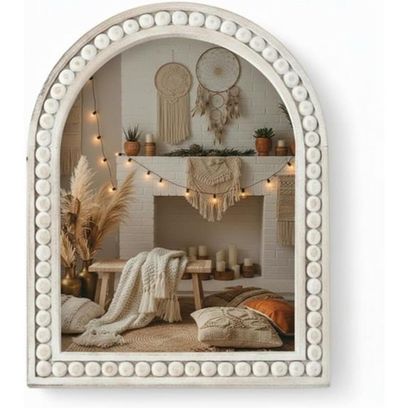 boho 6x8 photo frame