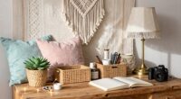 boho desk decor ideas
