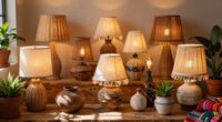 boho lamps for brightening