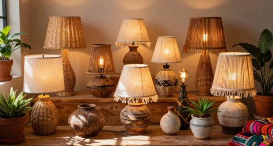 boho lamps for brightening