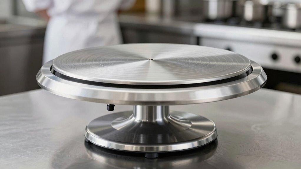 cake turntable considerations