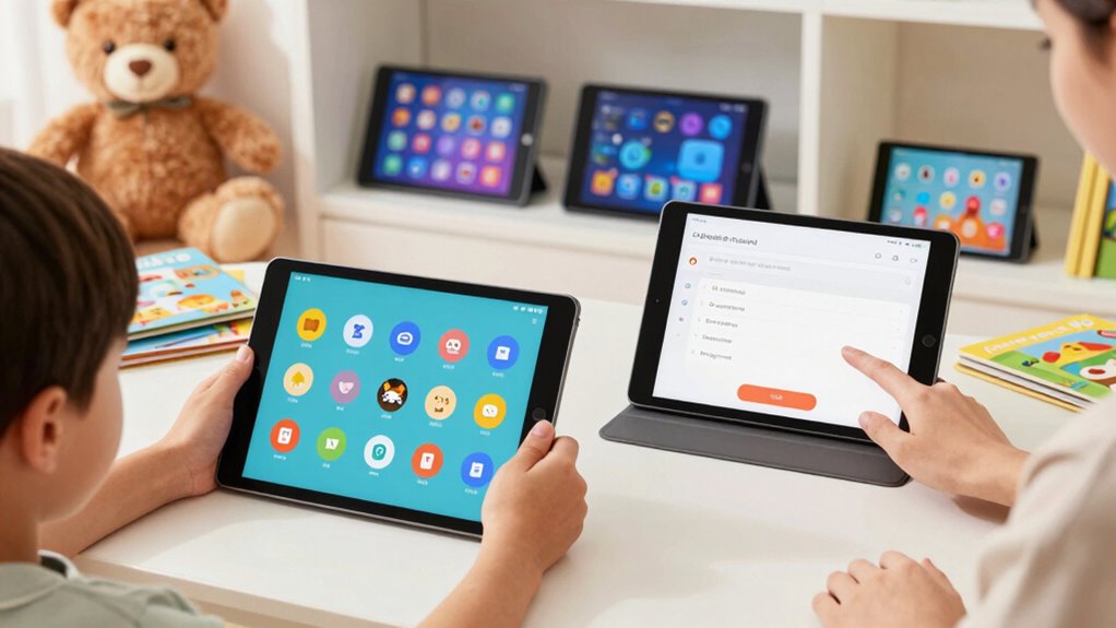 child friendly tablet features