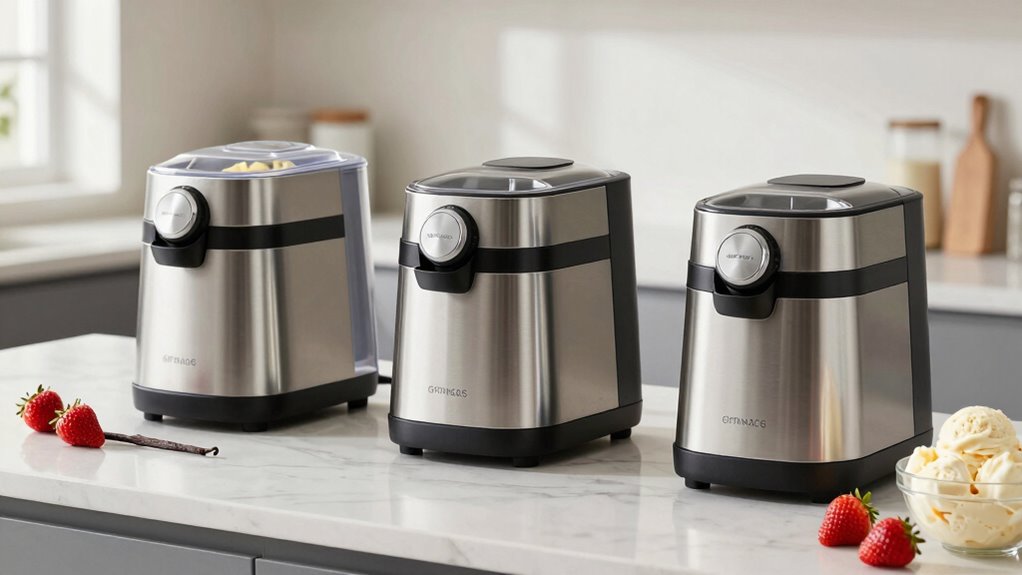 choosing easy to use high capacity ice cream makers