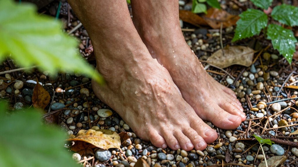 engage senses to ground