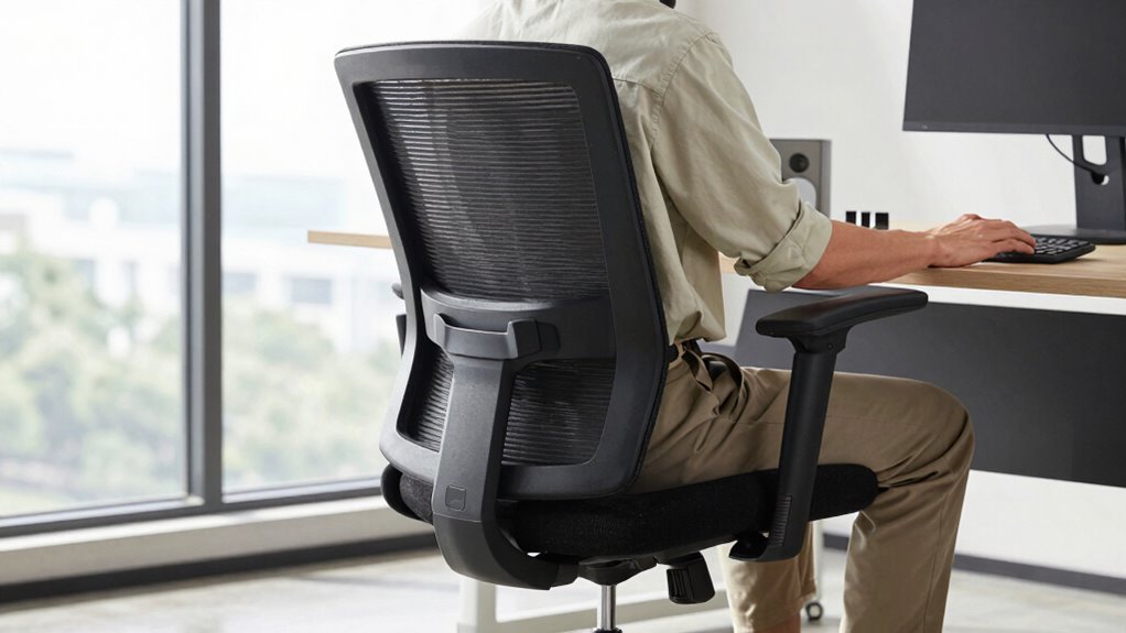 ergonomic lumbar support features